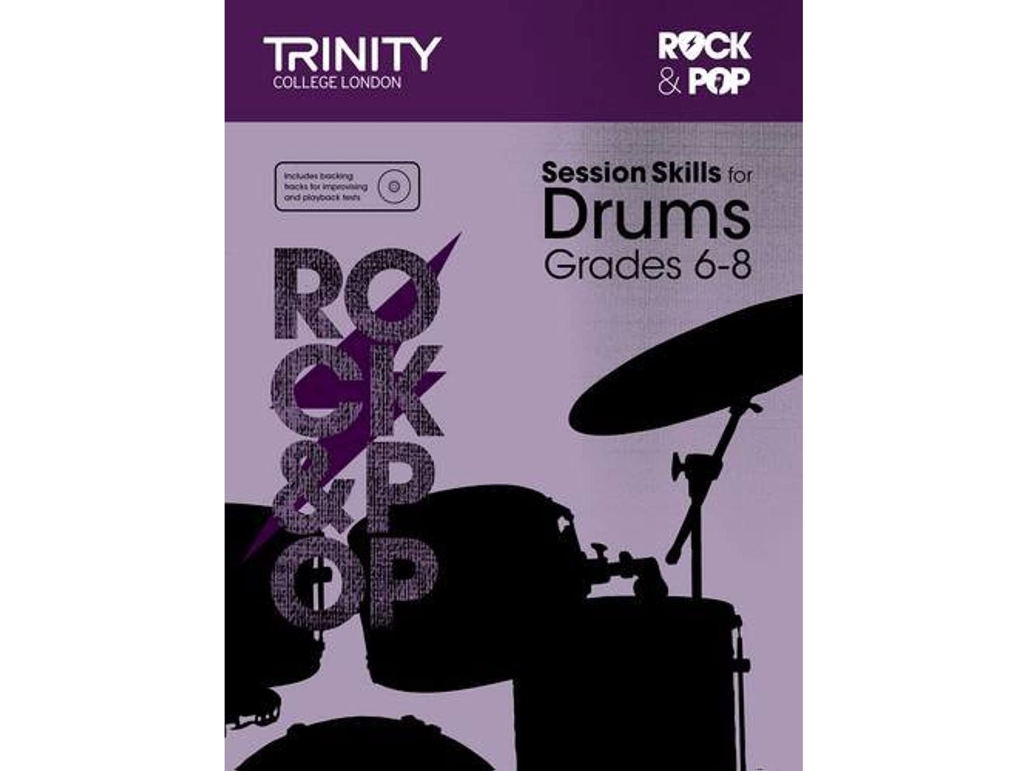 Trinity Rock & Pop Session Skills Drums Grades 6-8