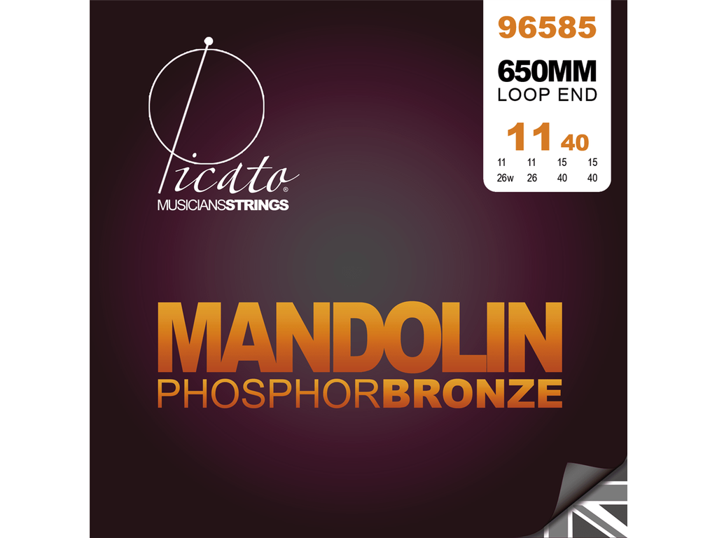 Picato Phosphor Bronze Mandolin Loop End 11-40