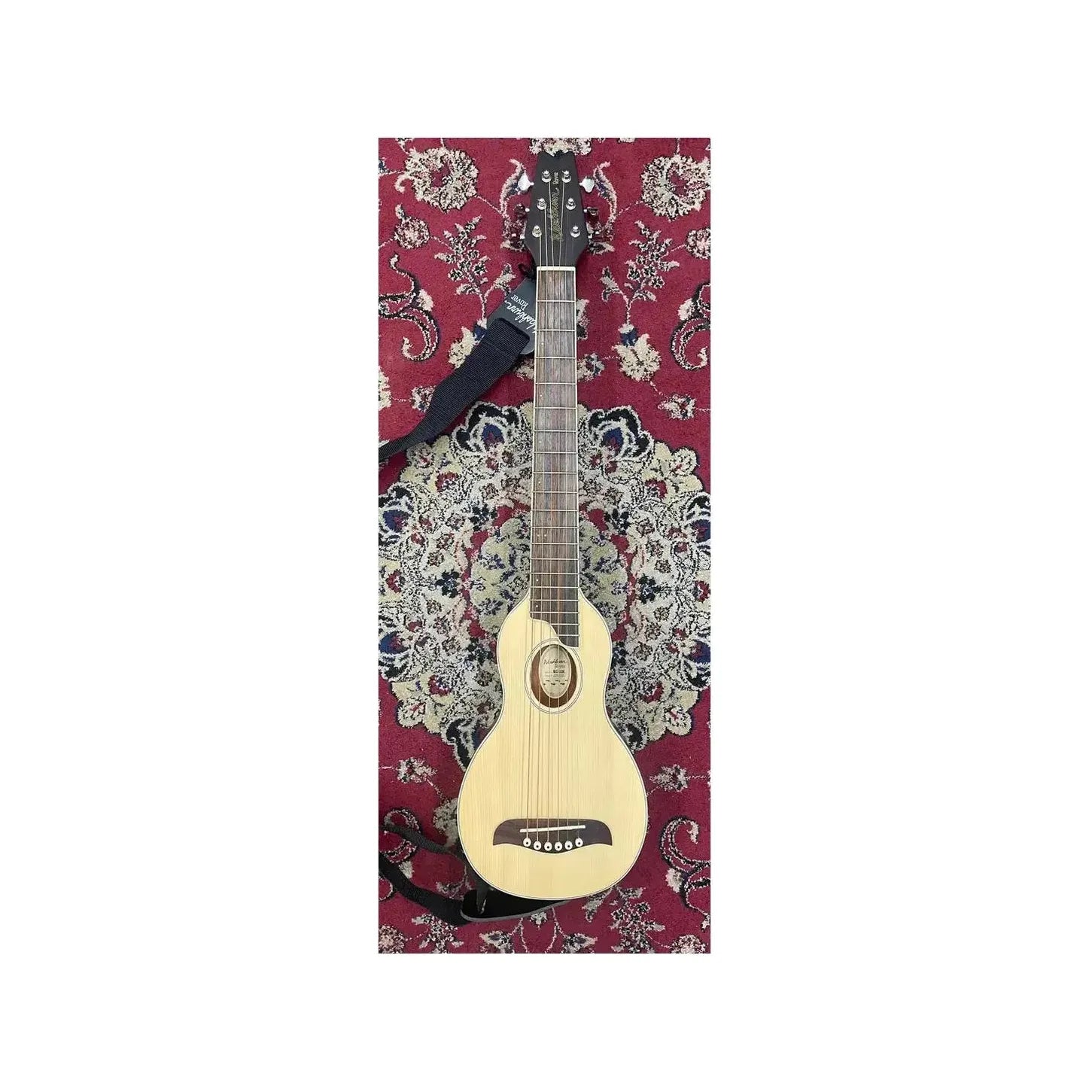 Washburn Rover RO10 Travel Guitar with Case Pre-Owned – The Music Bank Washburn Rover RO10 Travel Guitar with Case Pre-Owned – The Music Bank