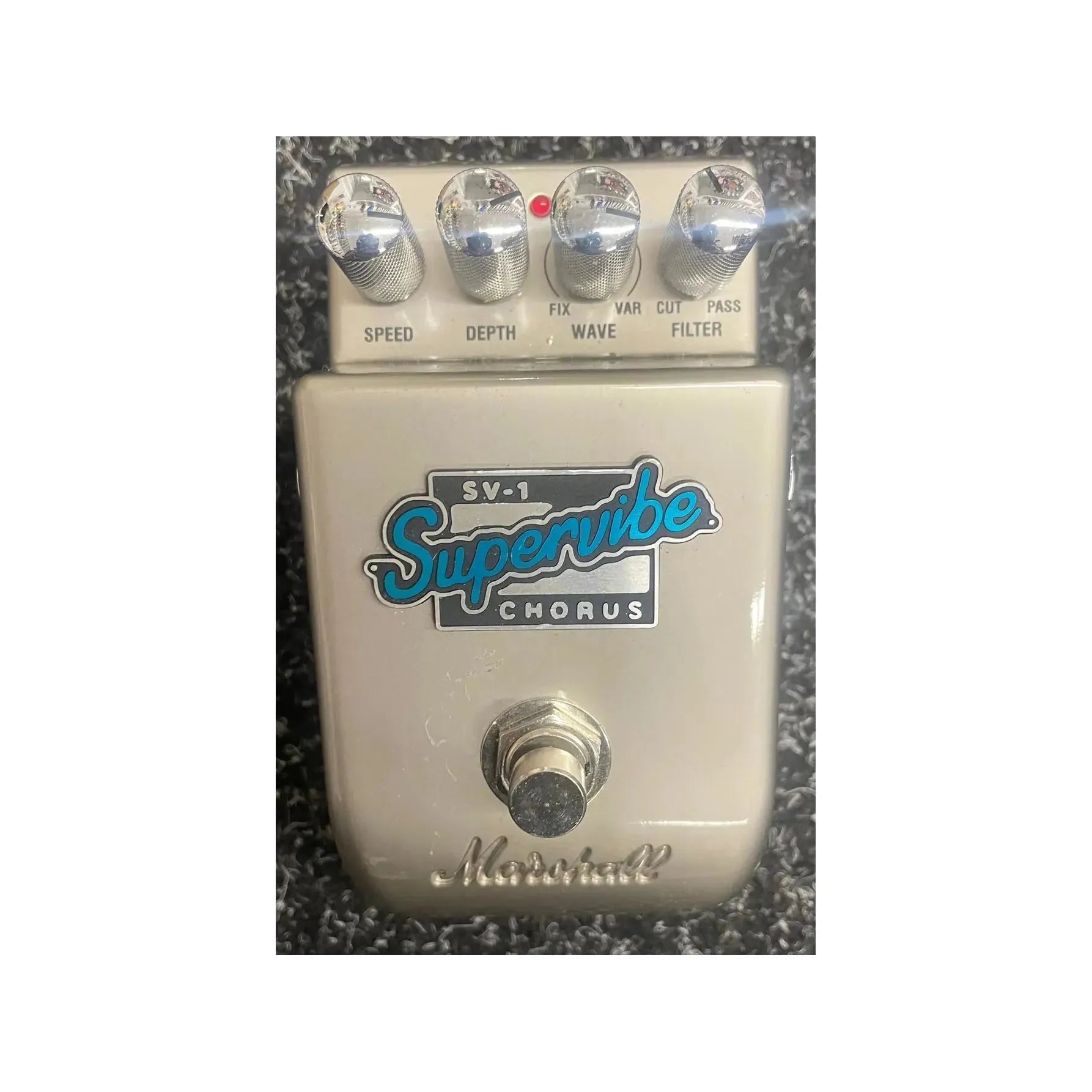 marshall chorus pedal Marshall Supervibe SV-1 Chorus Guitar Pedal Pre-Owned – The Music Bank
