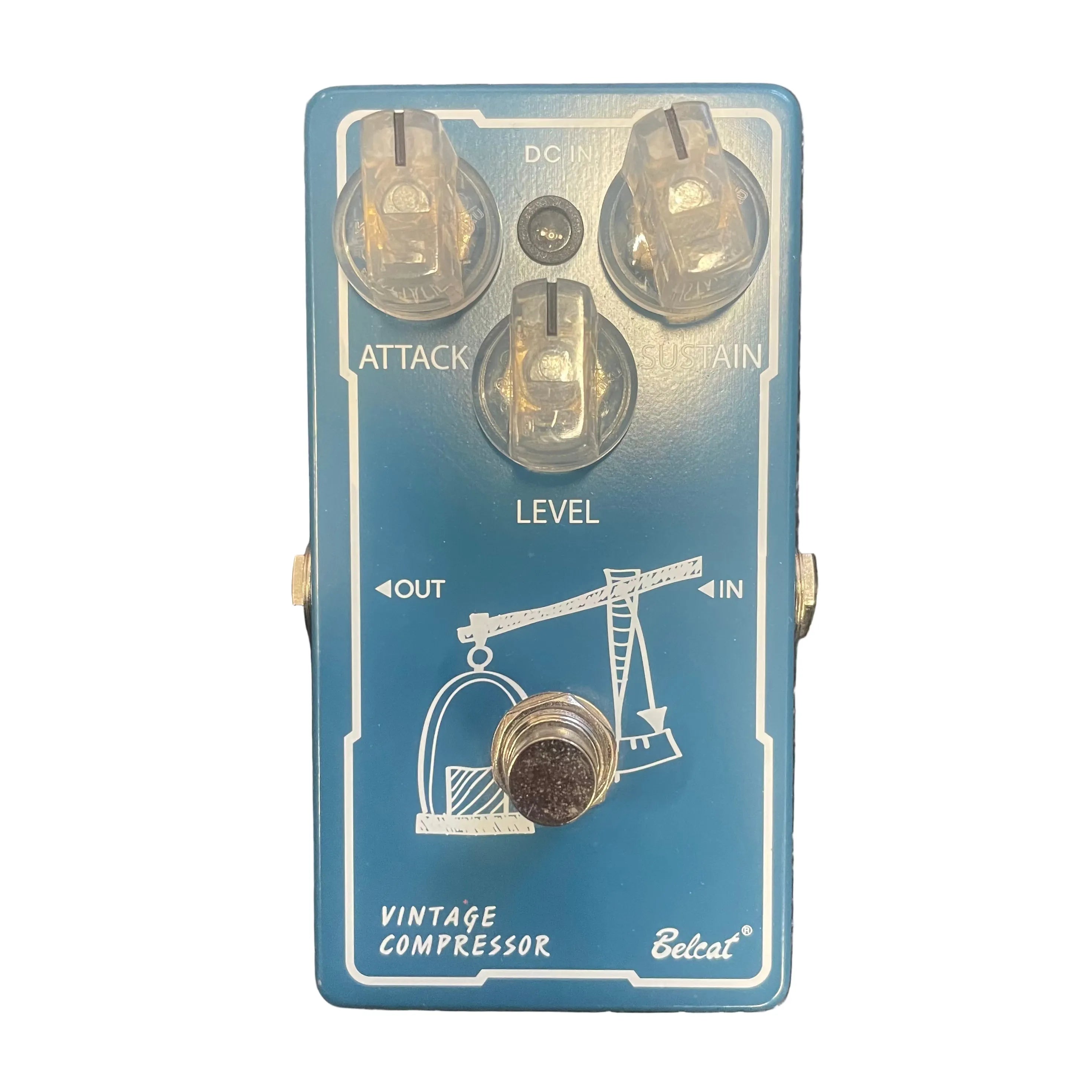 belcat pedals Belcat CMP-609 Vintage Compressor Pedal For Electric Guitar Pre-Owned – The Music Bank