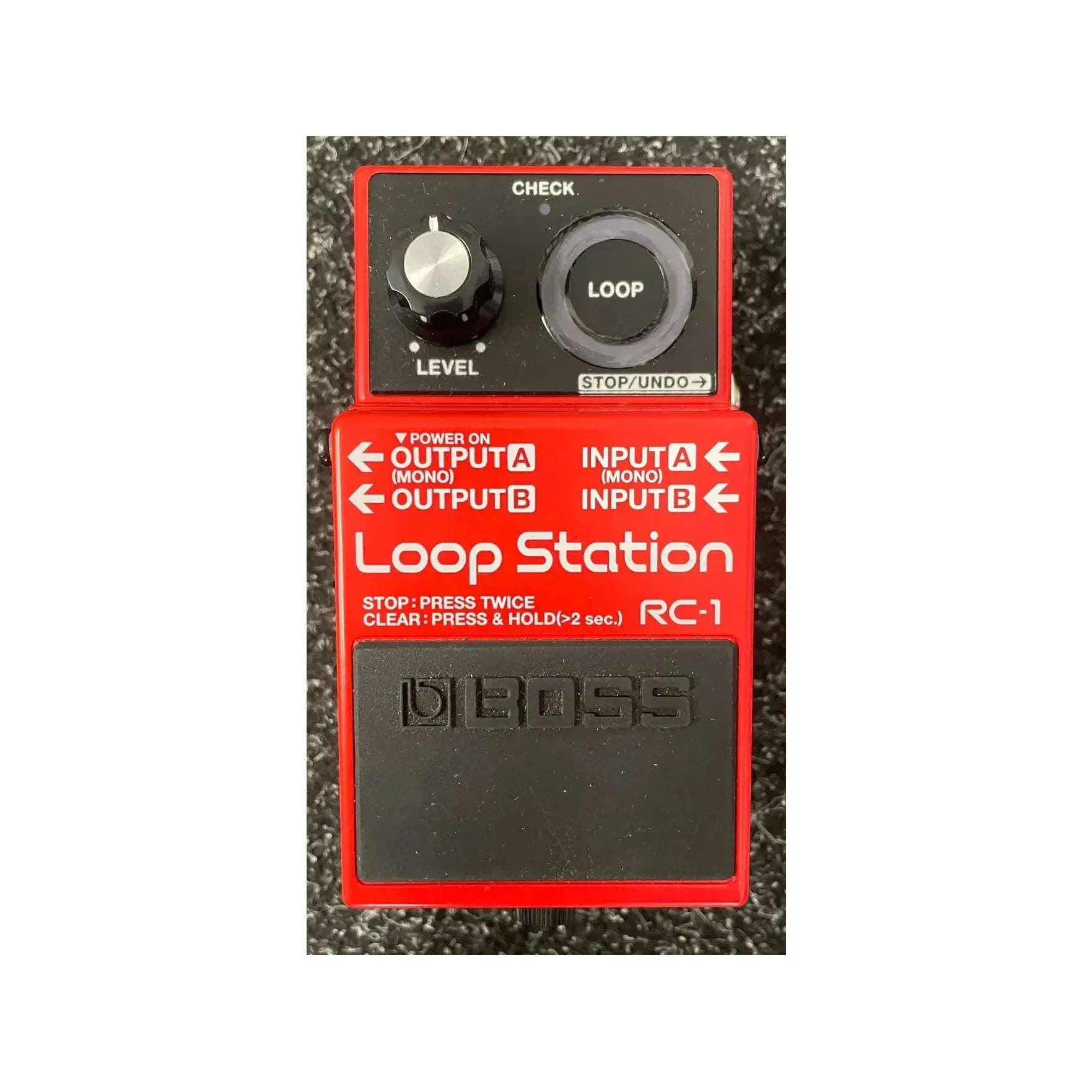 looping pedal boss Boss RC-1 Loop Station Guitar Pedal Pre-Owned – The Music Bank