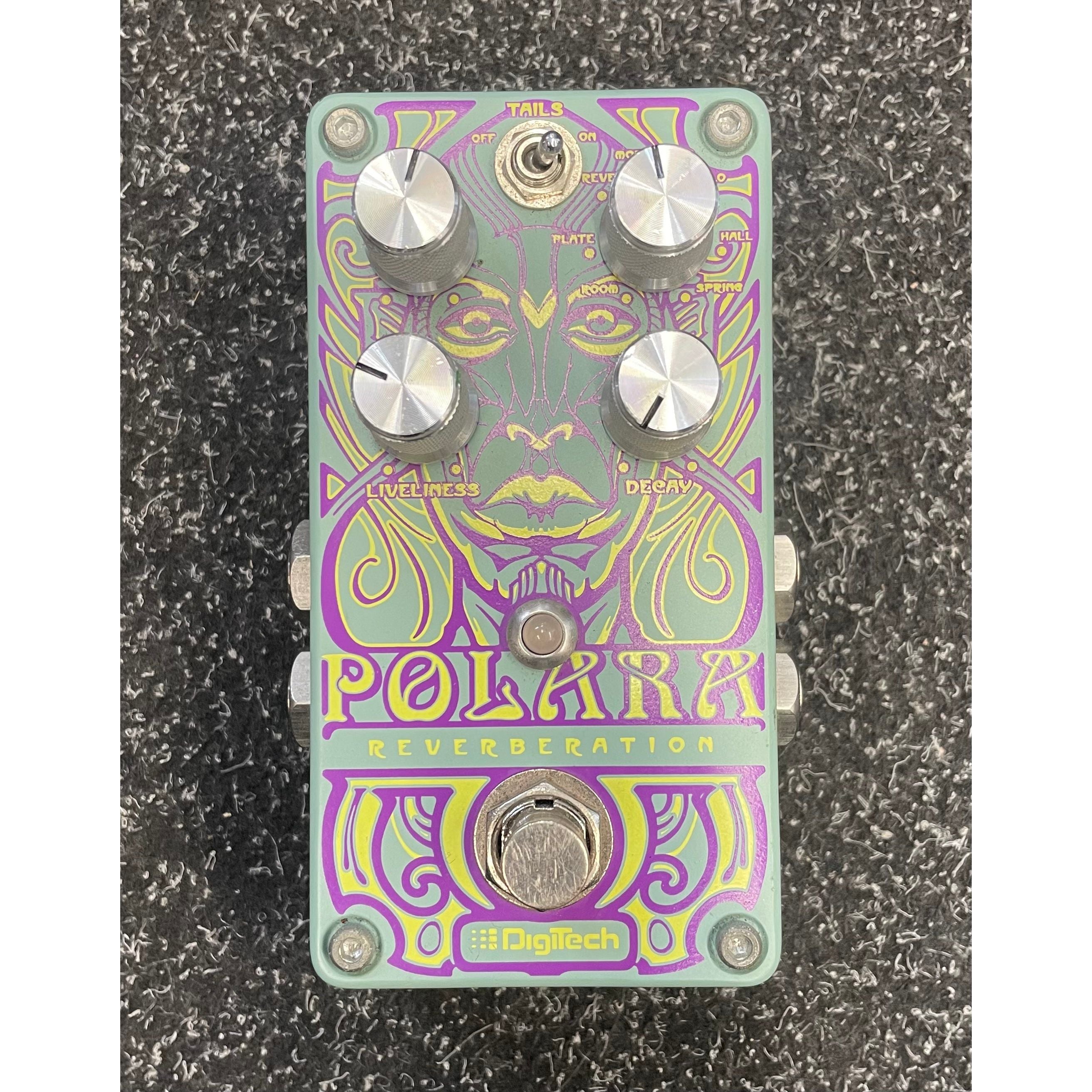 Digitech Polara Stereo Reverb Pedal Pre-Owned