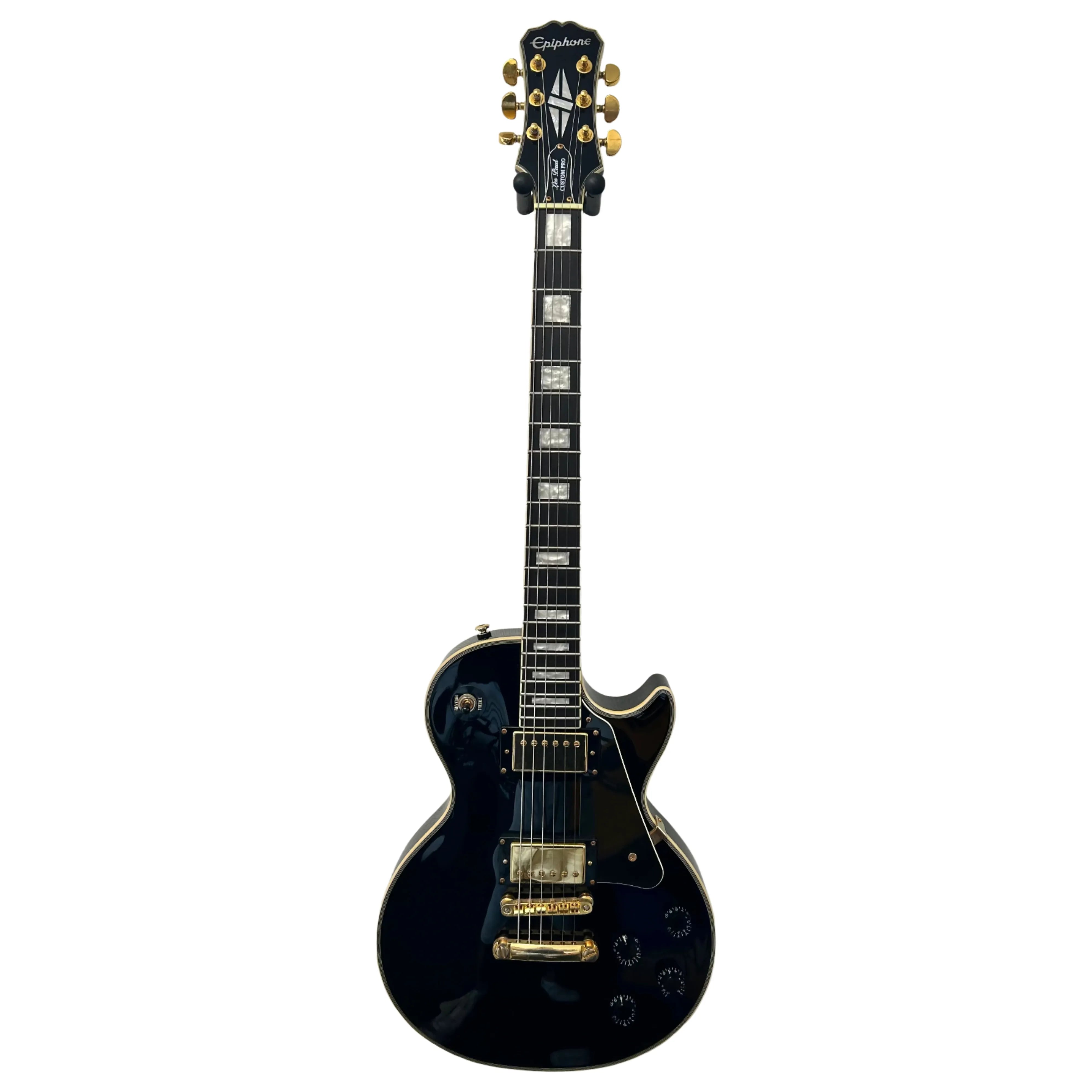 Epiphone Les Paul Custom Pro 2019 Electric Guitar in Black Pre Epiphone Les Paul Custom Pro 2019 Electric Guitar in Black Pre