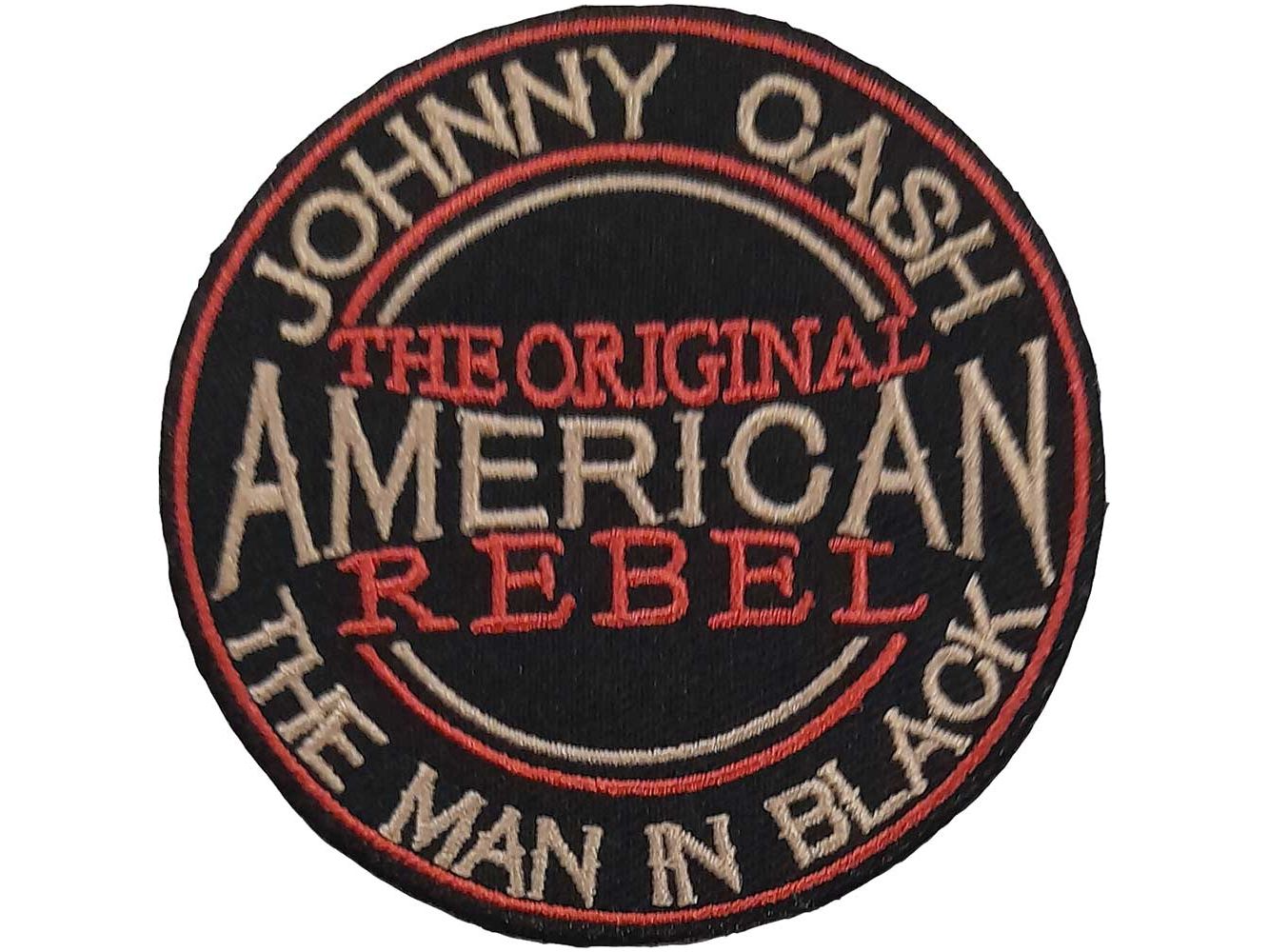Johnny Cash Standard Patch: American Rebel