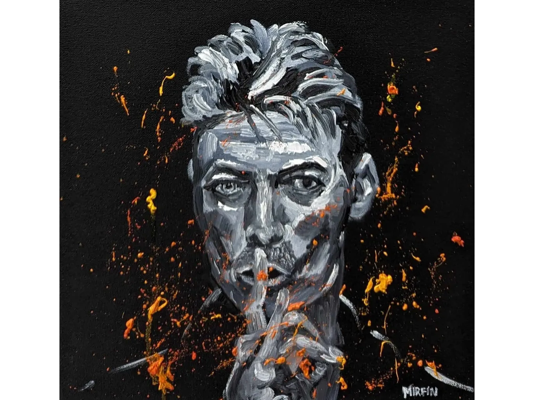 David Bowie - Iconic Art (by Paul Mirfin)