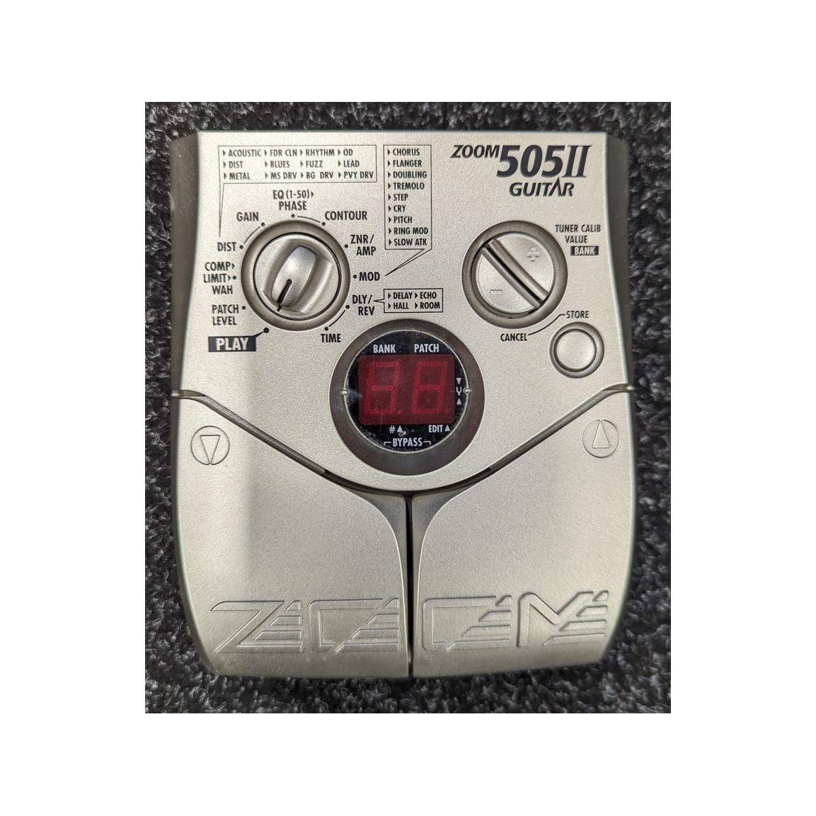 zoom pedal ZOOM 505 II Electric Guitar Pedal Pre-Owned – The Music Bank