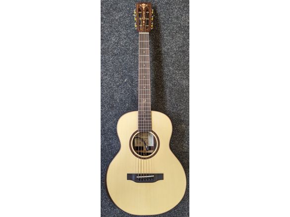 Crafter Mino Travel Ebony Electro Acoustic Guitar with Gigbag