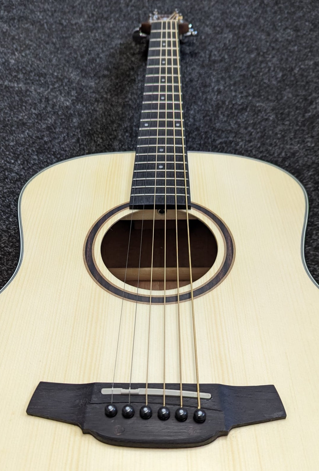 Crafter HT-100 Orchestra Acoustic Guitar in Natural Left Handed
