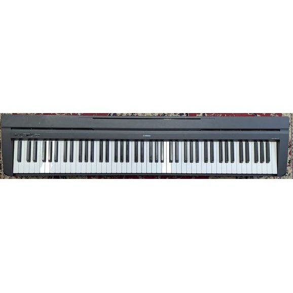 yamaha p-45 pedal Yamaha P-45 Digital Piano with Stand and Sustain Pedal Pre-Owned – The Music Bank