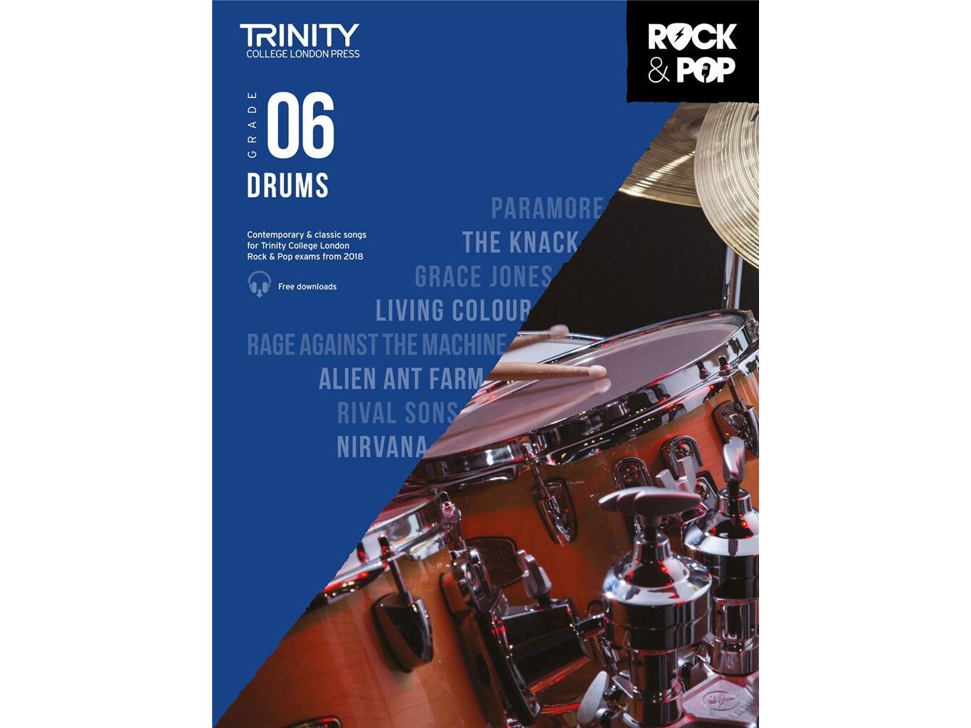 Trinity Rock & Pop 2018 Drums Grade 6