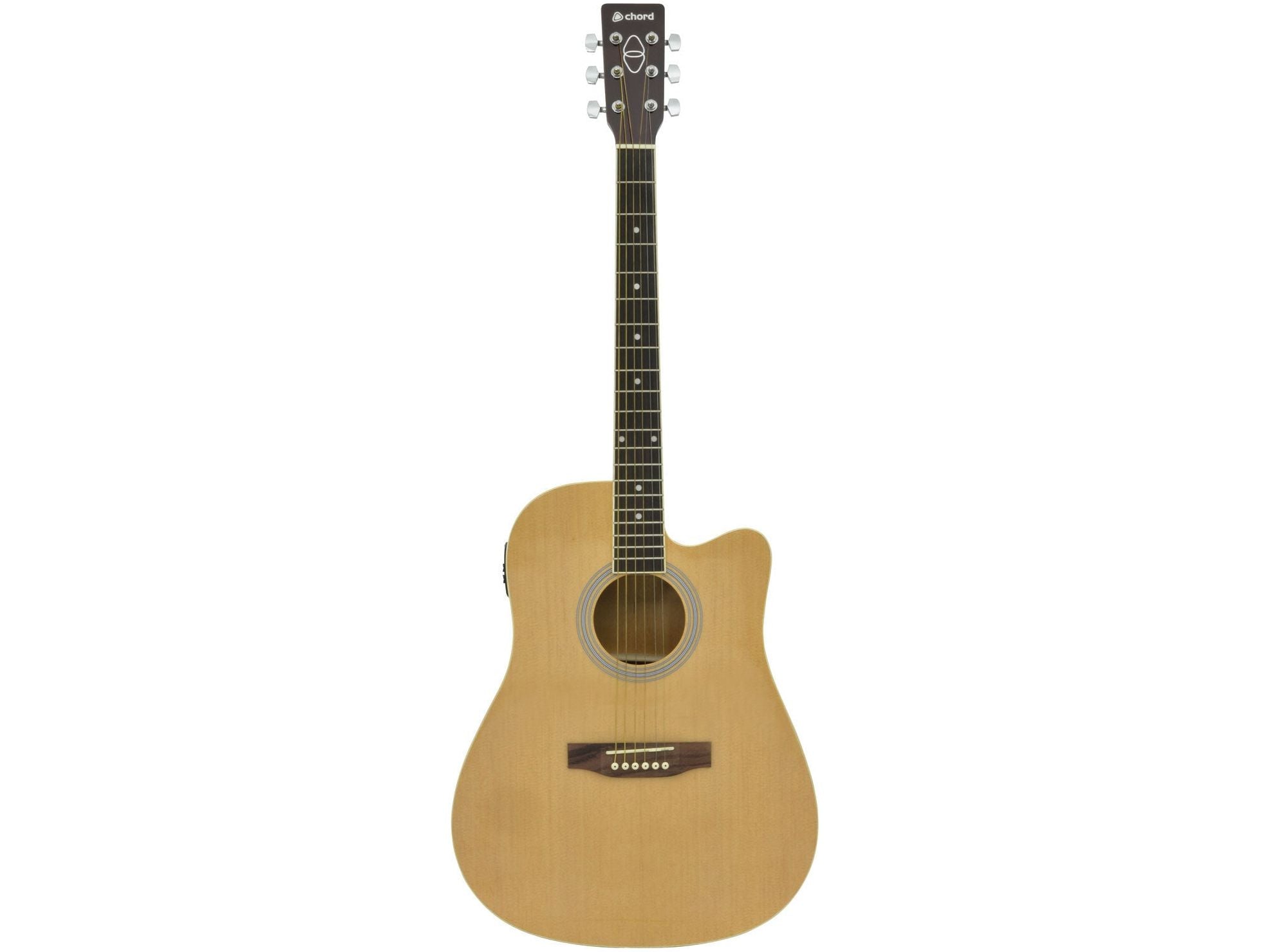 Chord Electro Acoustic Guitar in Natural