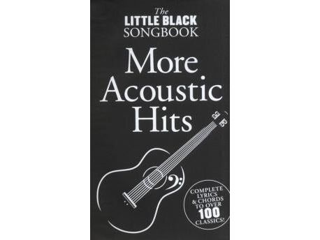 Little Black Songbook More Acoustic Hits Guitar