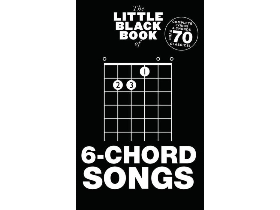 Little Black Book Of 6 Chord Songs Guitar