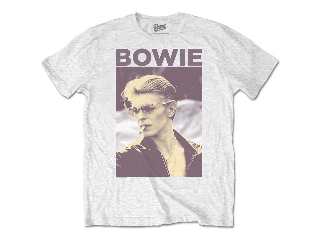 Bowie Unisex T-Shirt featuring 'Bowie Smoking'