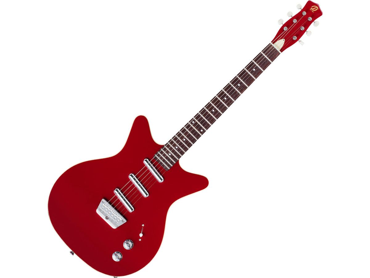 Danelectro Triple Divine Guitar ~ Red