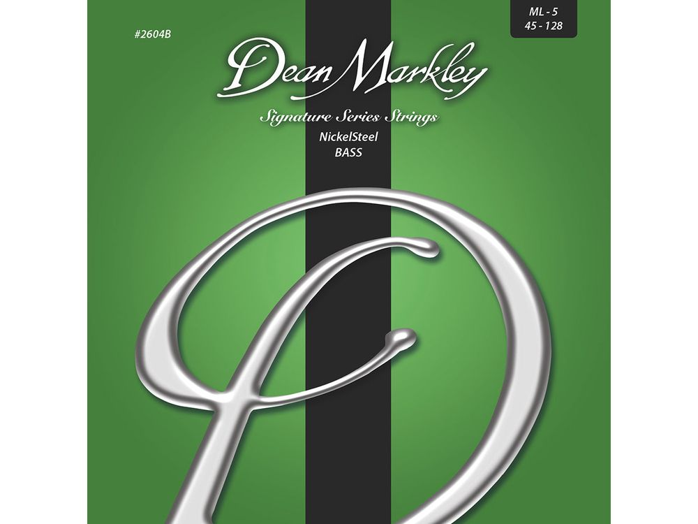 Dean Markley NickelSteel Signature Bass Strings Medium Light 5 String 45-128