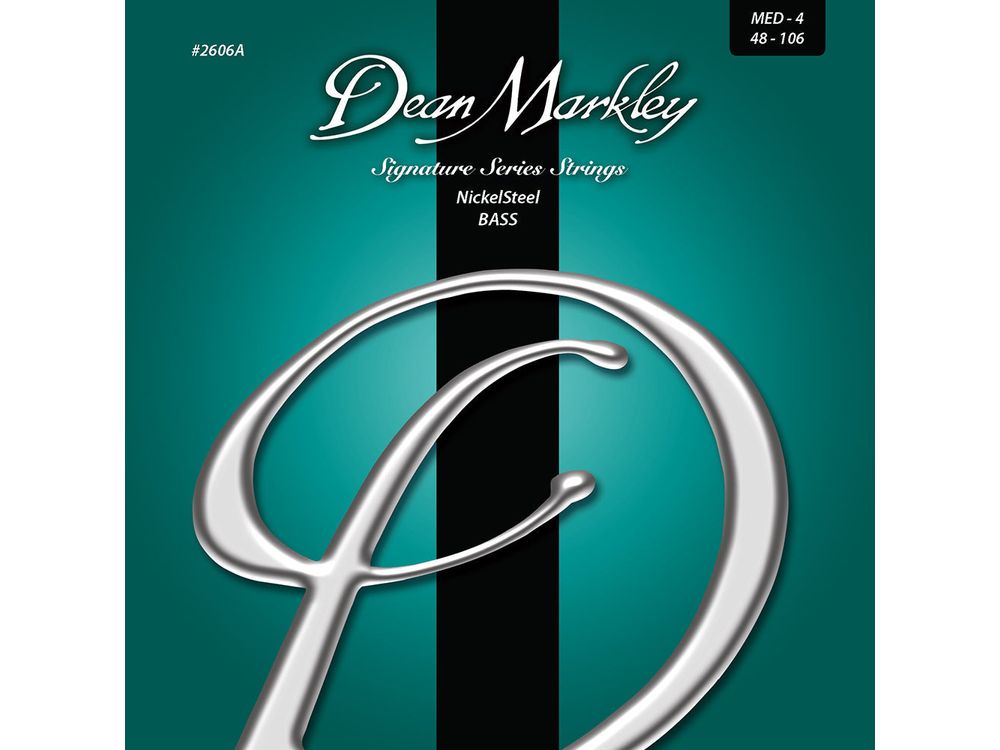 Dean Markley NickelSteel Signature Bass Strings Medium 4 String 48-106