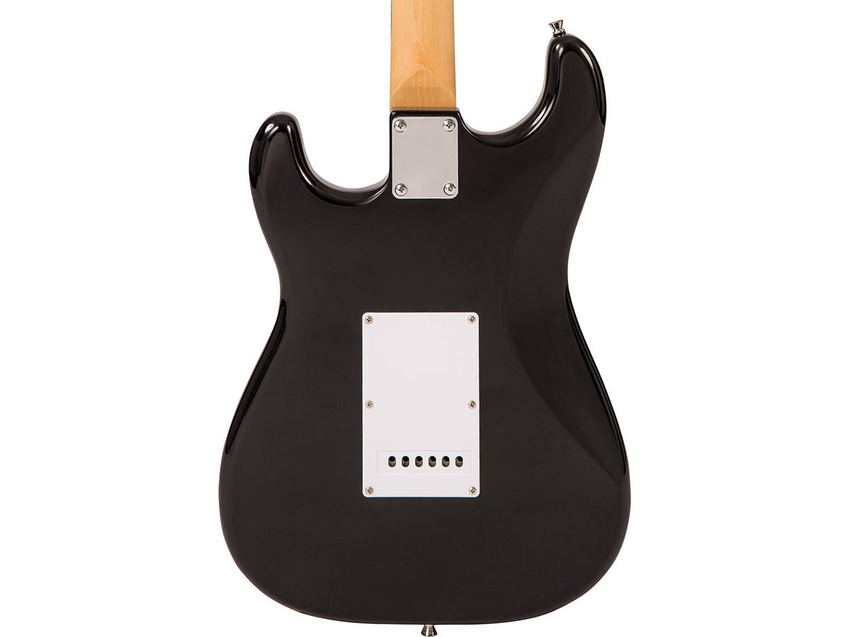 Encore E6 Electric Guitar Pack ~ Gloss Black