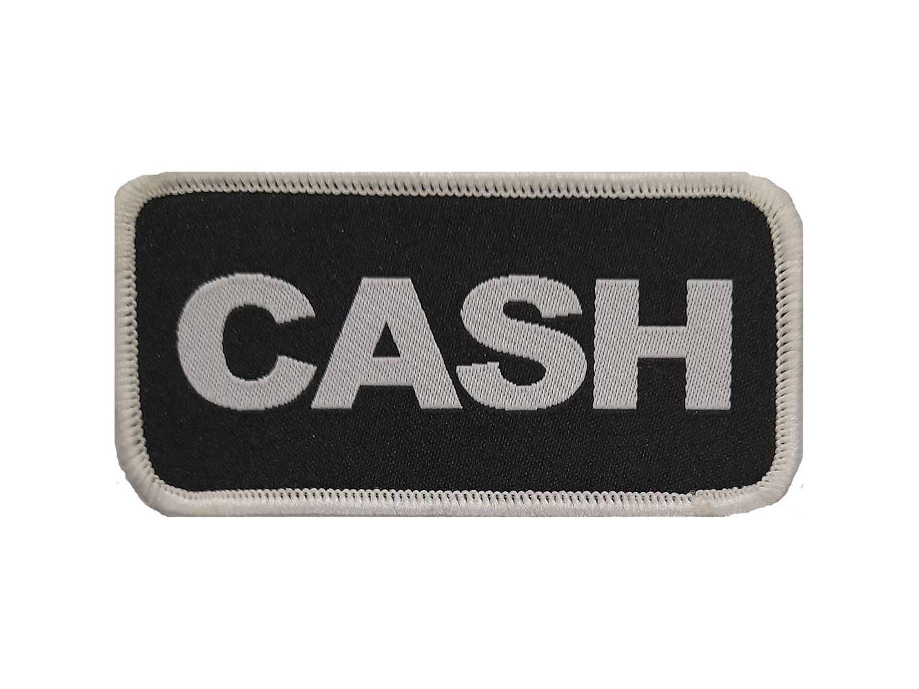 Johnny Cash Standard Patch: Cash (Sew on)