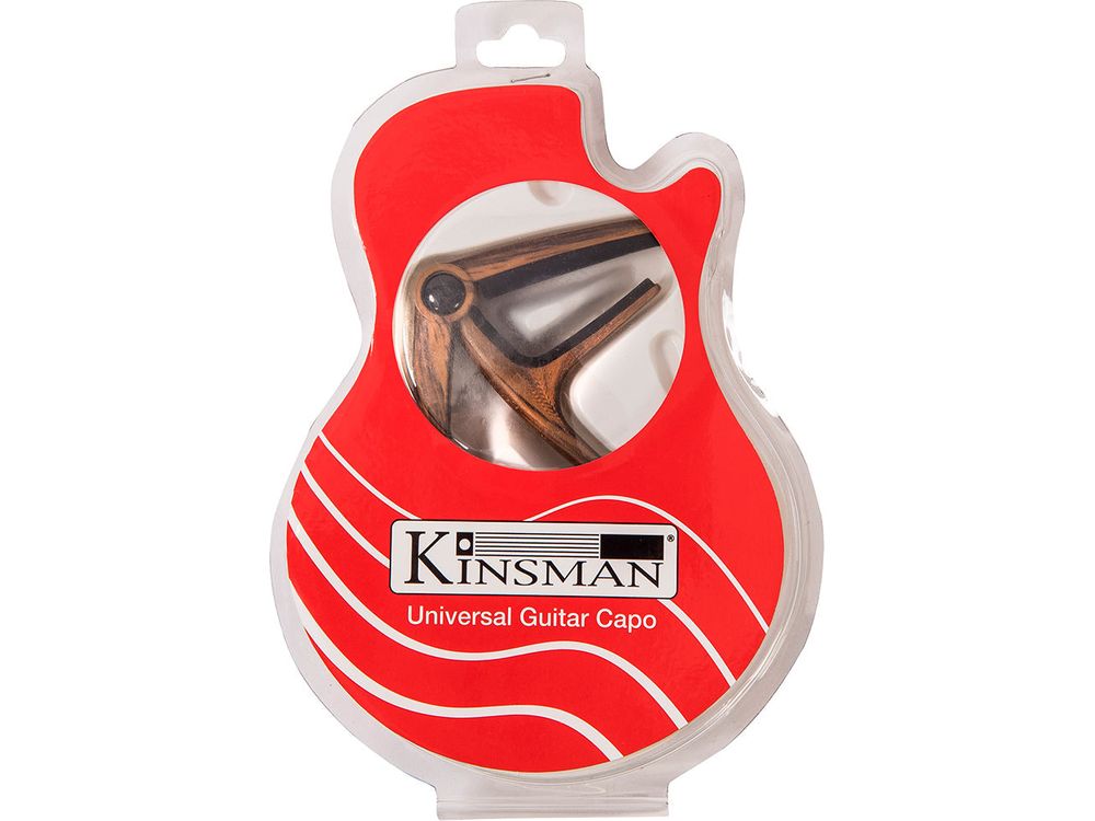 Kinsman Guitar Capo ~ Multi Sapele