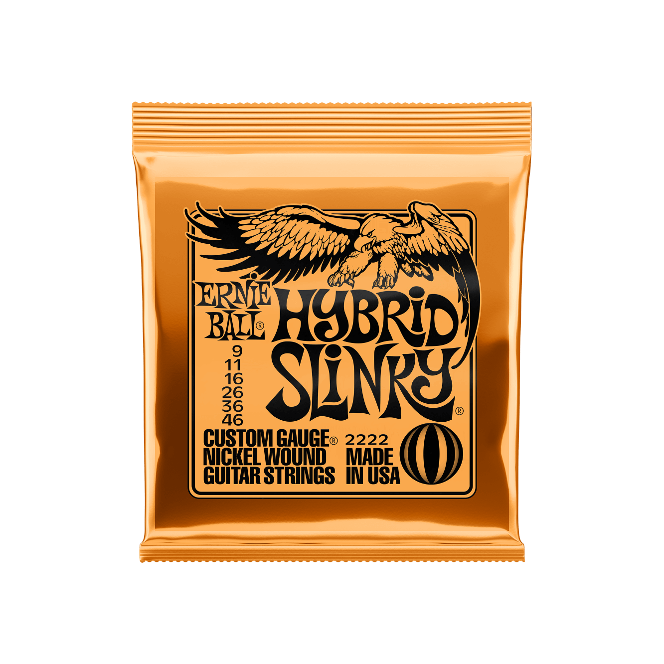 Ernie Ball 2222 Hybrid Slinky Electric Guitar Strings 9-46 – The Ernie Ball 2222 Hybrid Slinky Electric Guitar Strings 9-46 – The