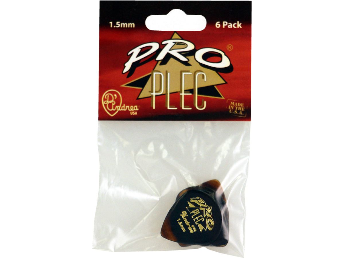 D'Andrea Pro Plecs Pick Pack ~ Jazz ~ 6 Picks