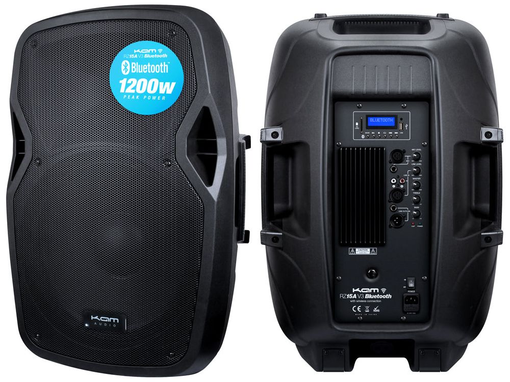 KAM 15" Active Speaker with Bluetooth® ~ 1200w