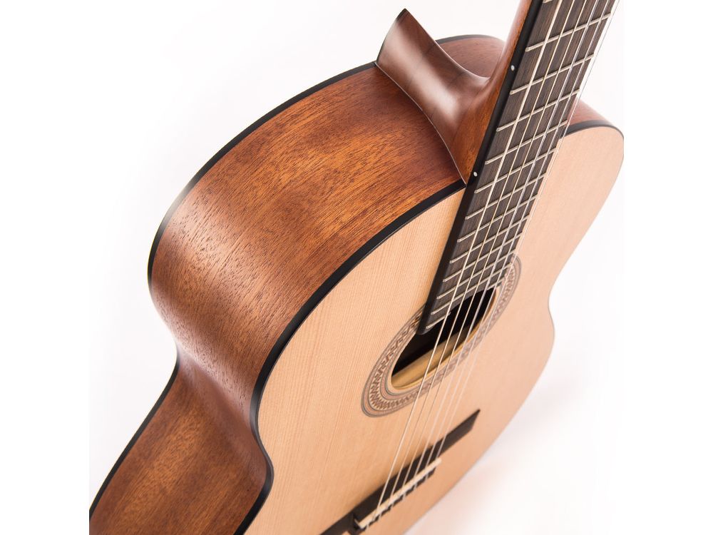 Santos Martinez Principante 4/4 Size Classic Guitar ~ Natural Open Pore