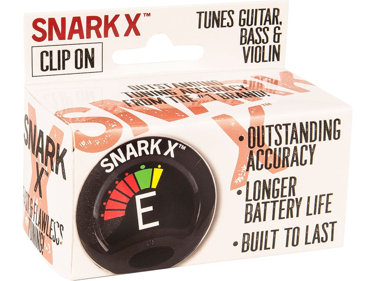 Snark X Clip-on Guitar, Bass & Violin Tuner