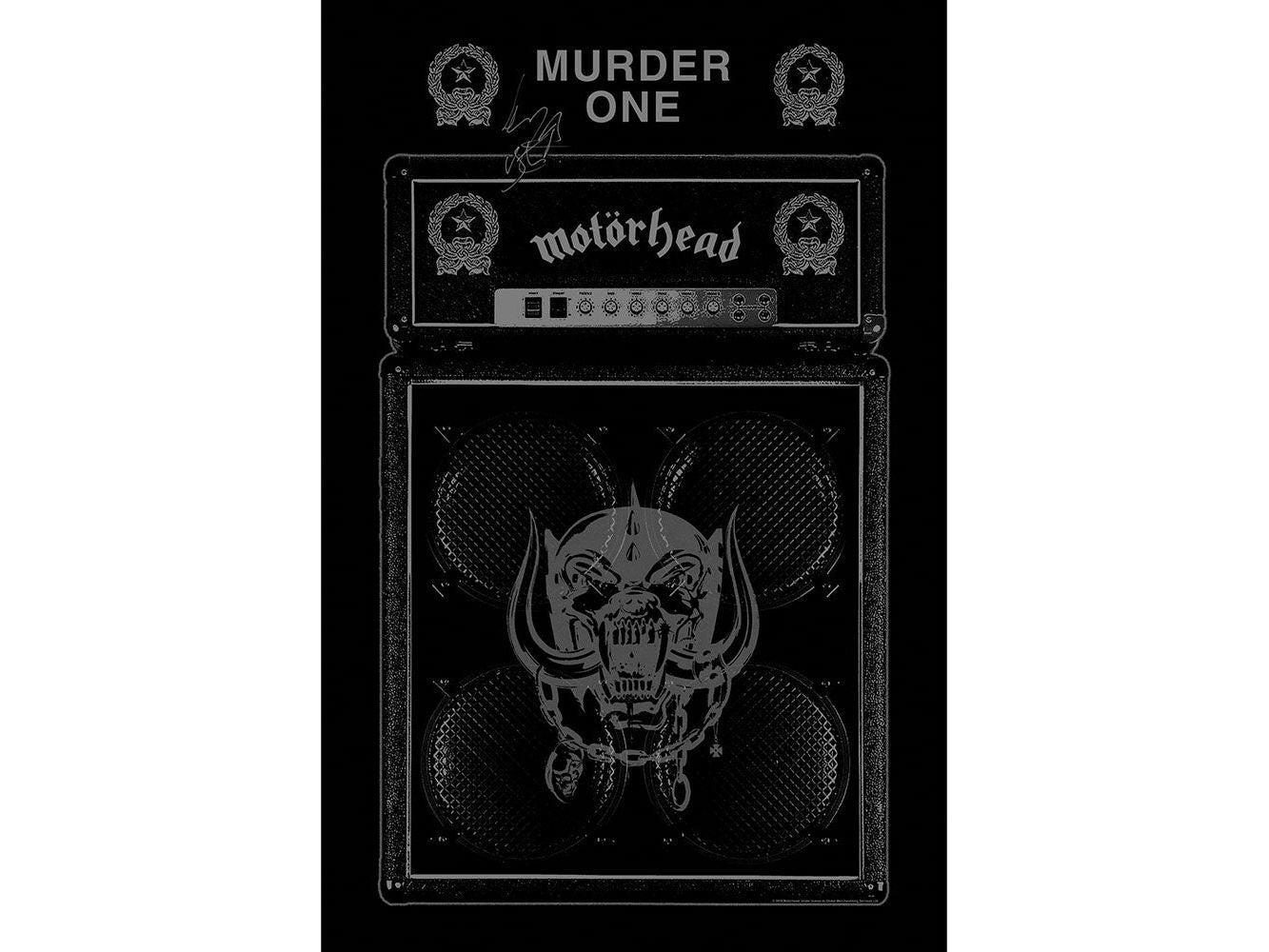 Motorhead 'Murder One' Textile Poster