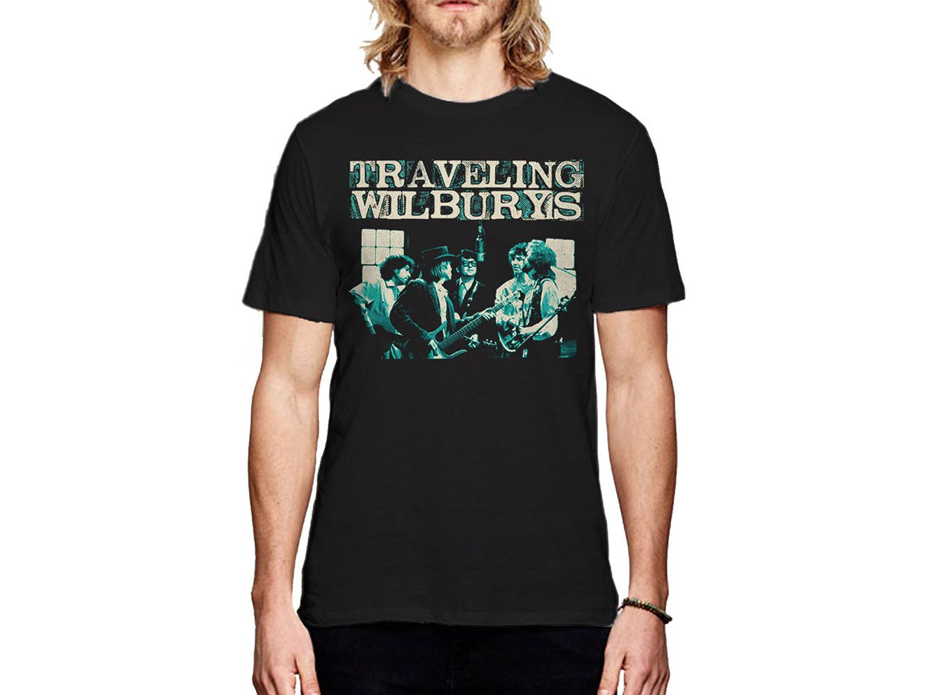 THE TRAVELING WILBURYS UNISEX T-SHIRT PERFORMING