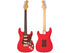 Vintage V60 Coaster Series Electric Guitar Pack ~ Gloss Red