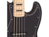 Vintage VJ75 ReIssued Maple Fingerboard Bass Guitar ~ 5-String ~ Black