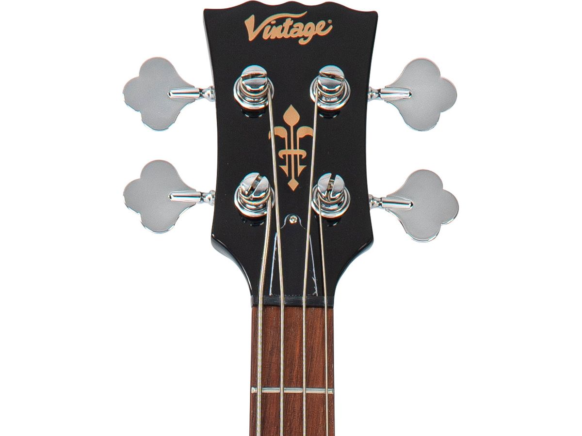 Vintage VS4 ReIssued Bass Guitar ~ Boulevard Black