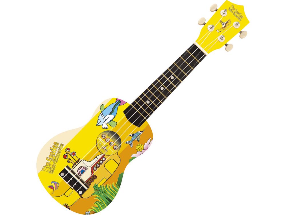 The Beatles Yellow Submarine Ukulele ~ Yellow