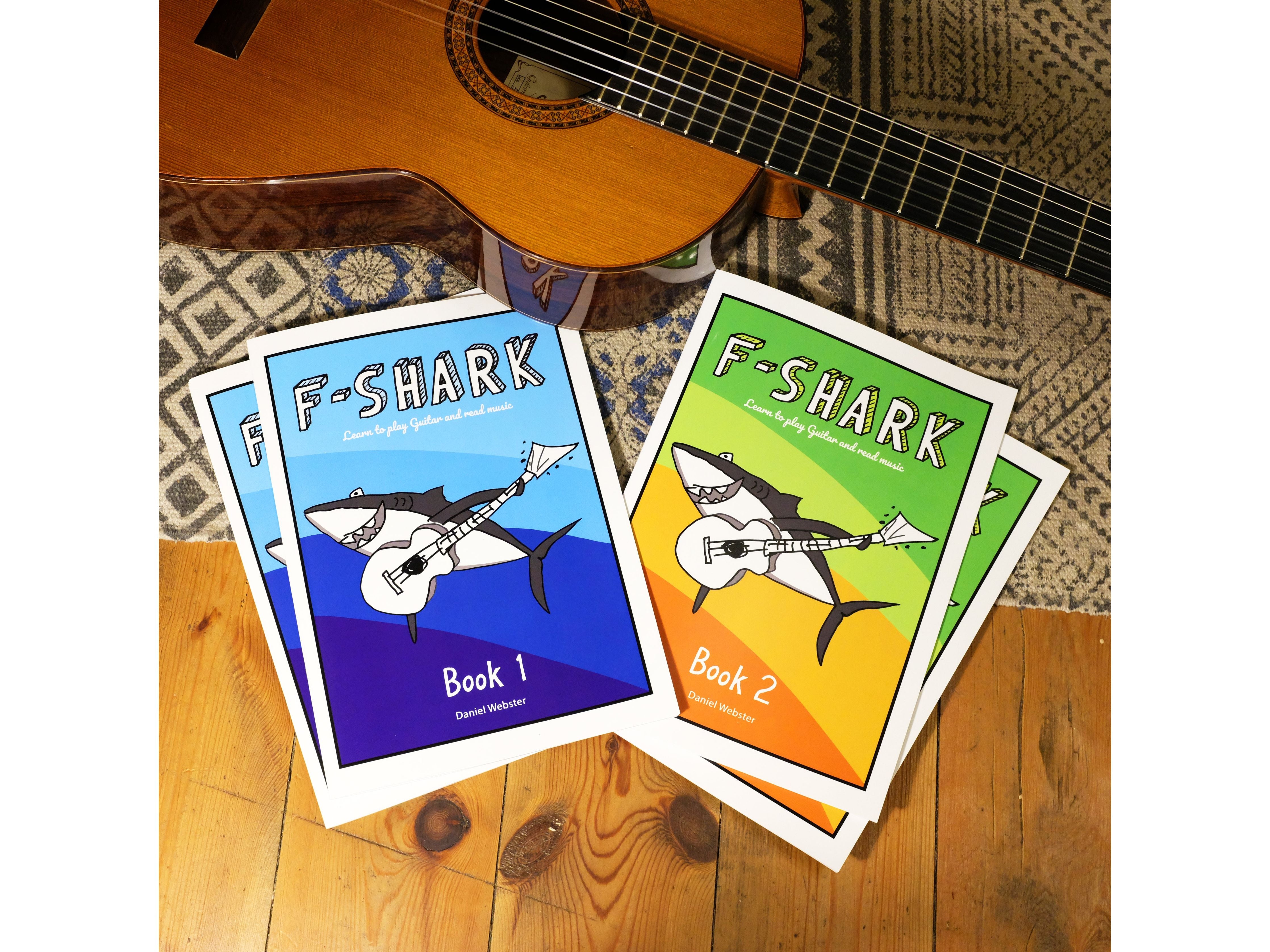 F-Shark Learn Guitar Book 1