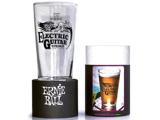 Ernie Ball Vintage Logo Pint Glass