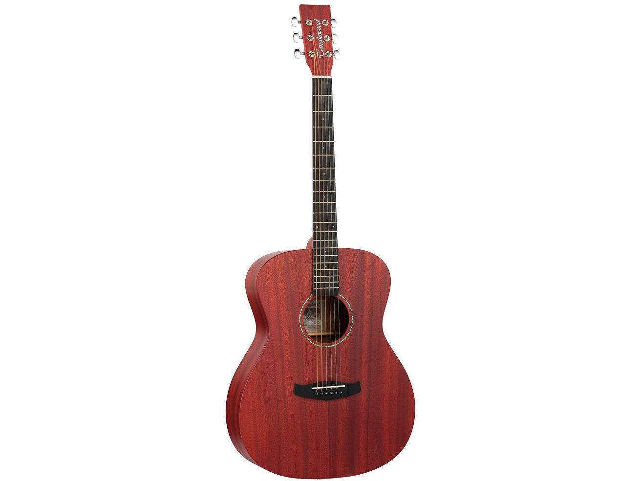 Tanglewood Crossroads TWCROTR 'Orchestra' Acoustic Guitar in Thru Red Stain Satin