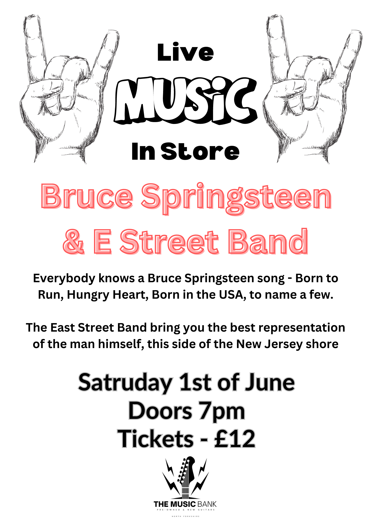 Bruce Springsteen & The E Street Band - Sat 1st June