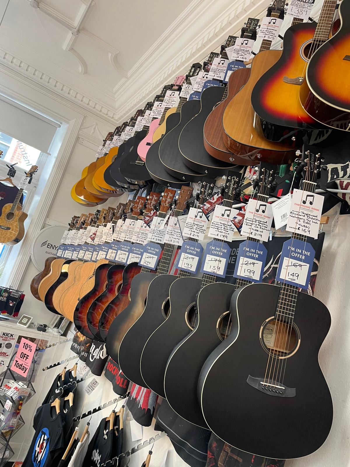 Huge Tanglewood Delivery, 16 New Guitars!