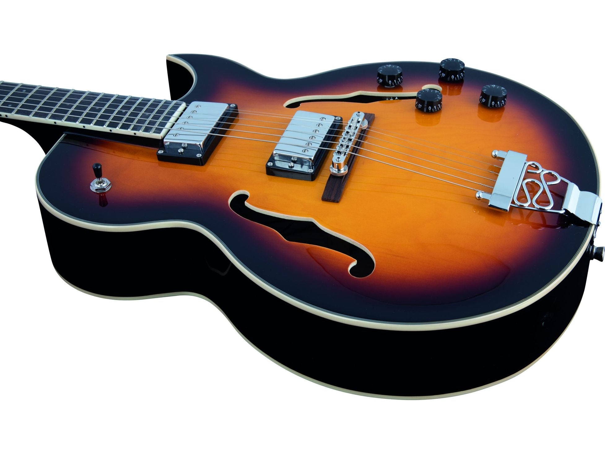 EKO SA-750- Semi Acoustic Guitar in Sunburst