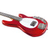 Eko MM-300 Bass Guitar in Chrome Red