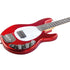 Eko MM-300 Bass Guitar in Chrome Red