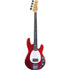 Eko MM-300 Bass Guitar in Chrome Red