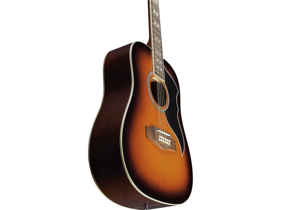Eko Ranger XII VR 12 String Acoustic Guitar in Honey Burst