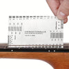 String Action Ruler for Guitar