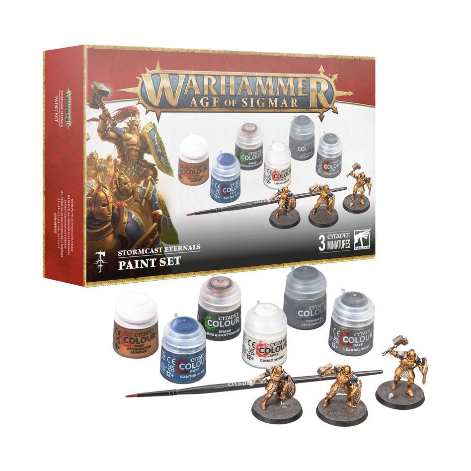 Warhammer Age of Sigmar: Stormcast Eternals + Paint Set