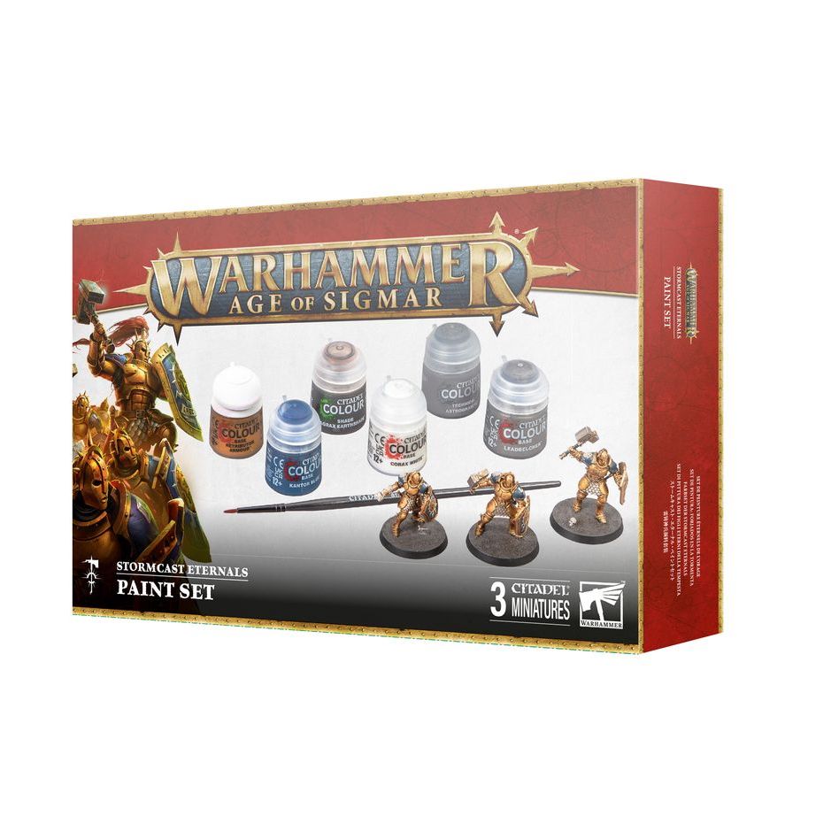 Warhammer Age of Sigmar: Stormcast Eternals + Paint Set