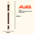 Aulos Treble Recorder 709BW Haka